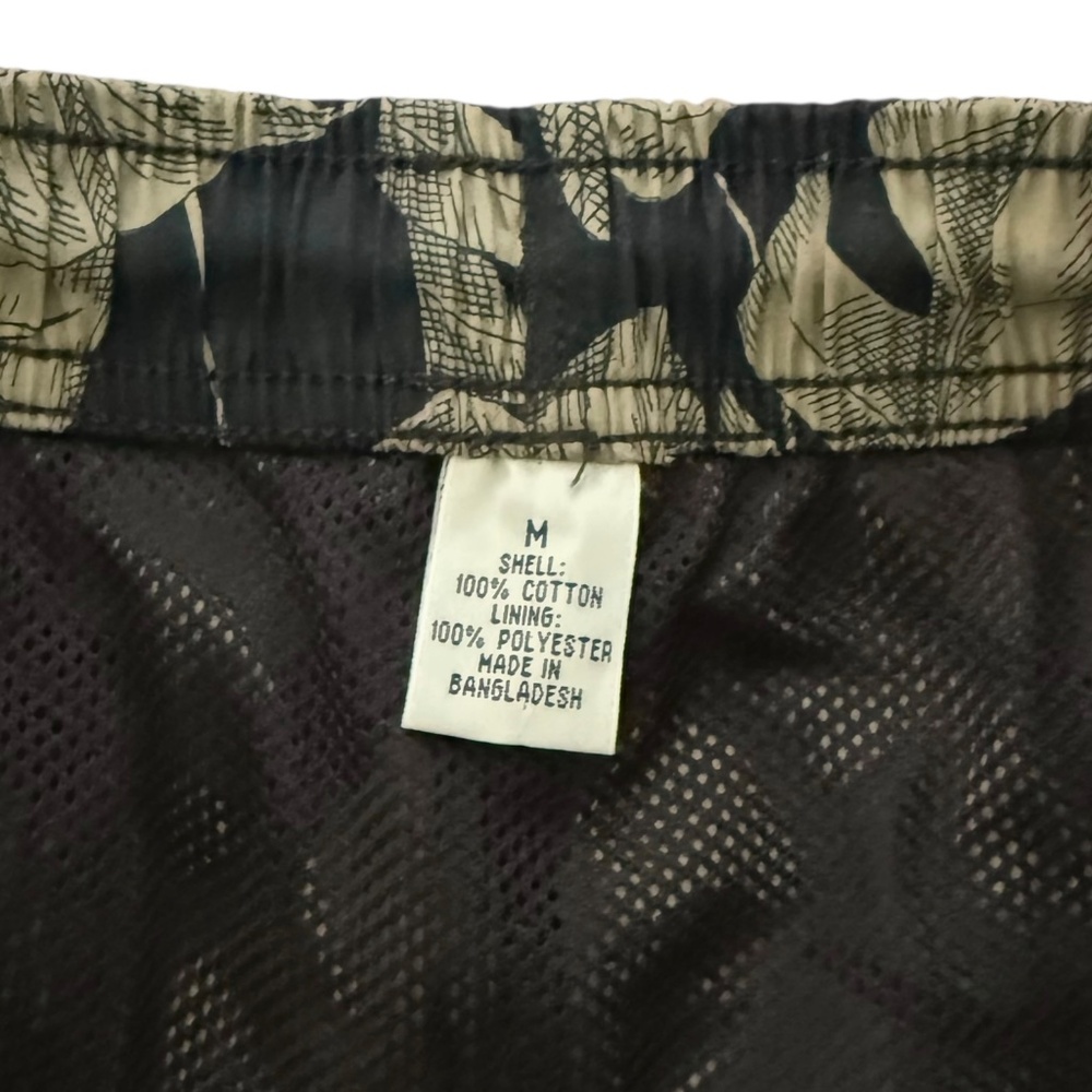 NWT Roundtree & York Tropical Swim Trunks M Black - Picture 9 of 11